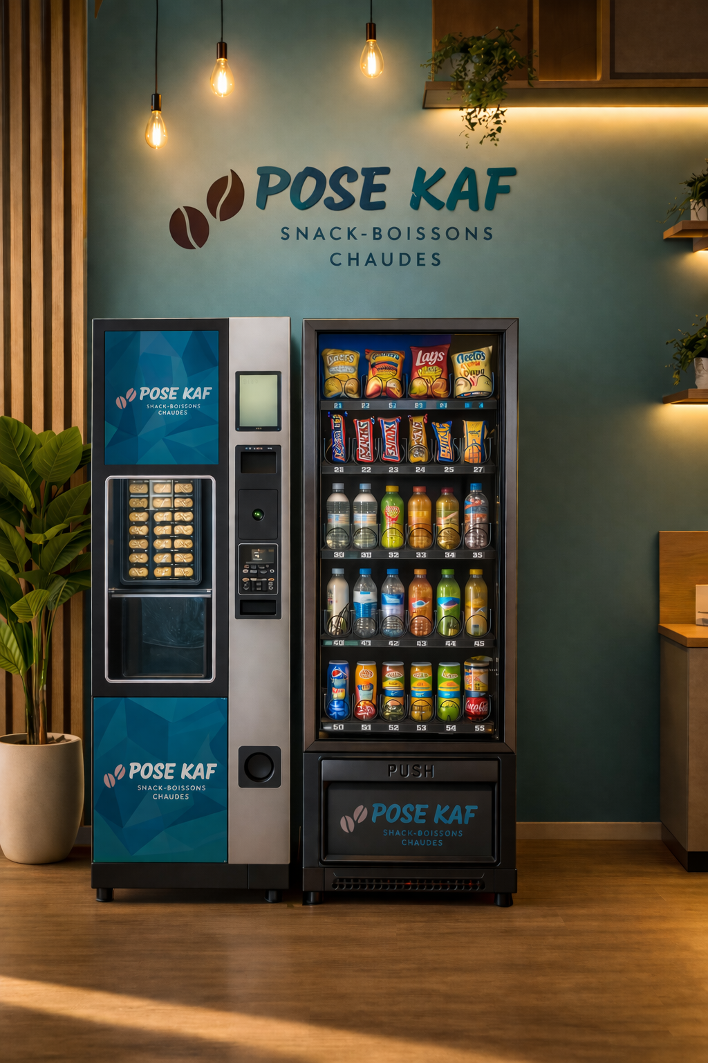 Distributeur automatique POSE KAF