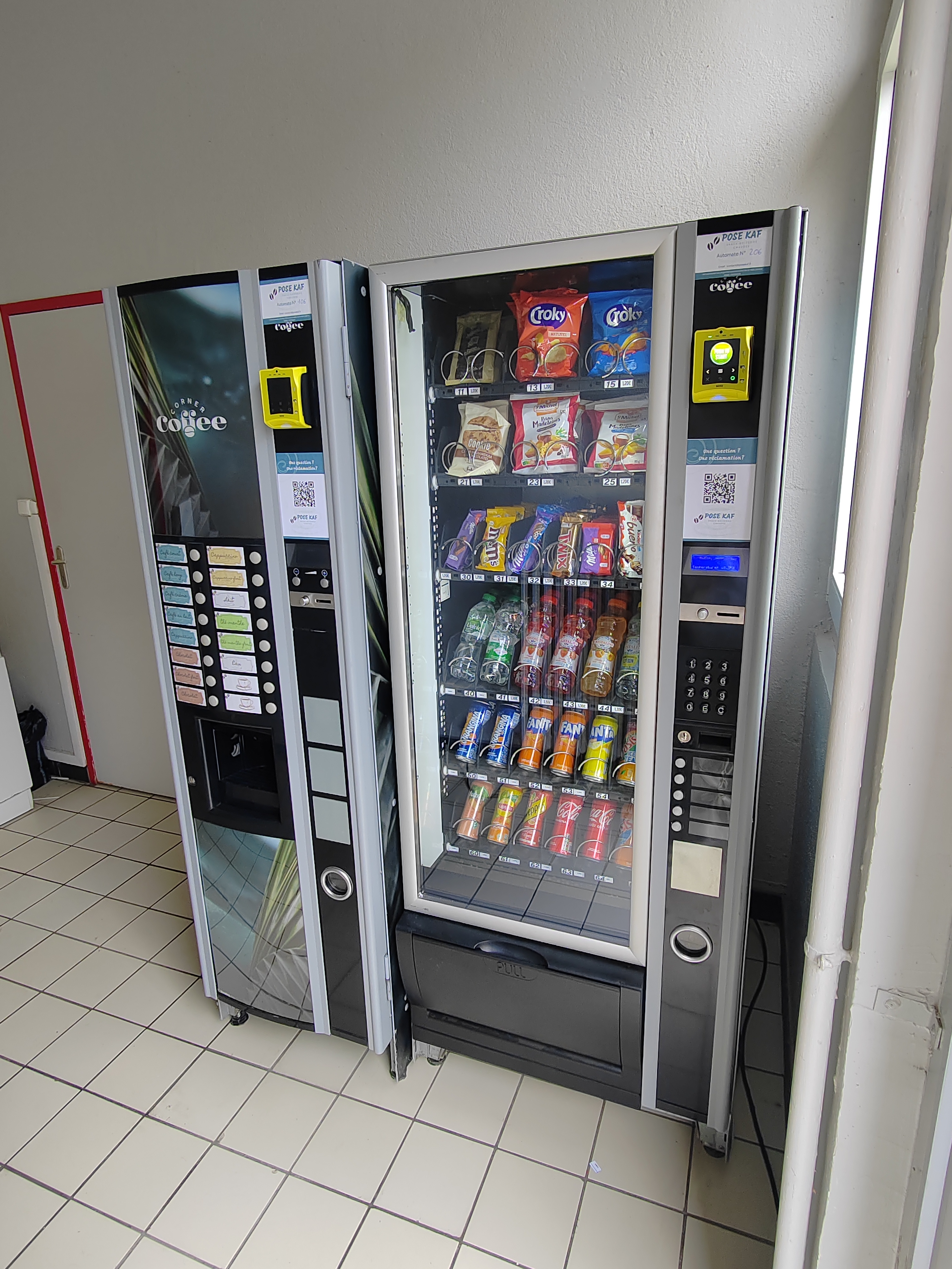 distributeur automatique en entreprise dans la Loire